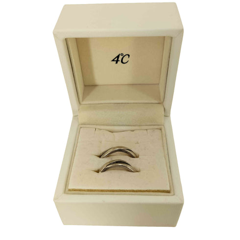 ヨンドシー 4℃ ペアリング レディース  11号/10号